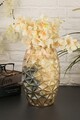 Vaza, Sedef D26B, 10x26x10 cm, Sticla, Auriu