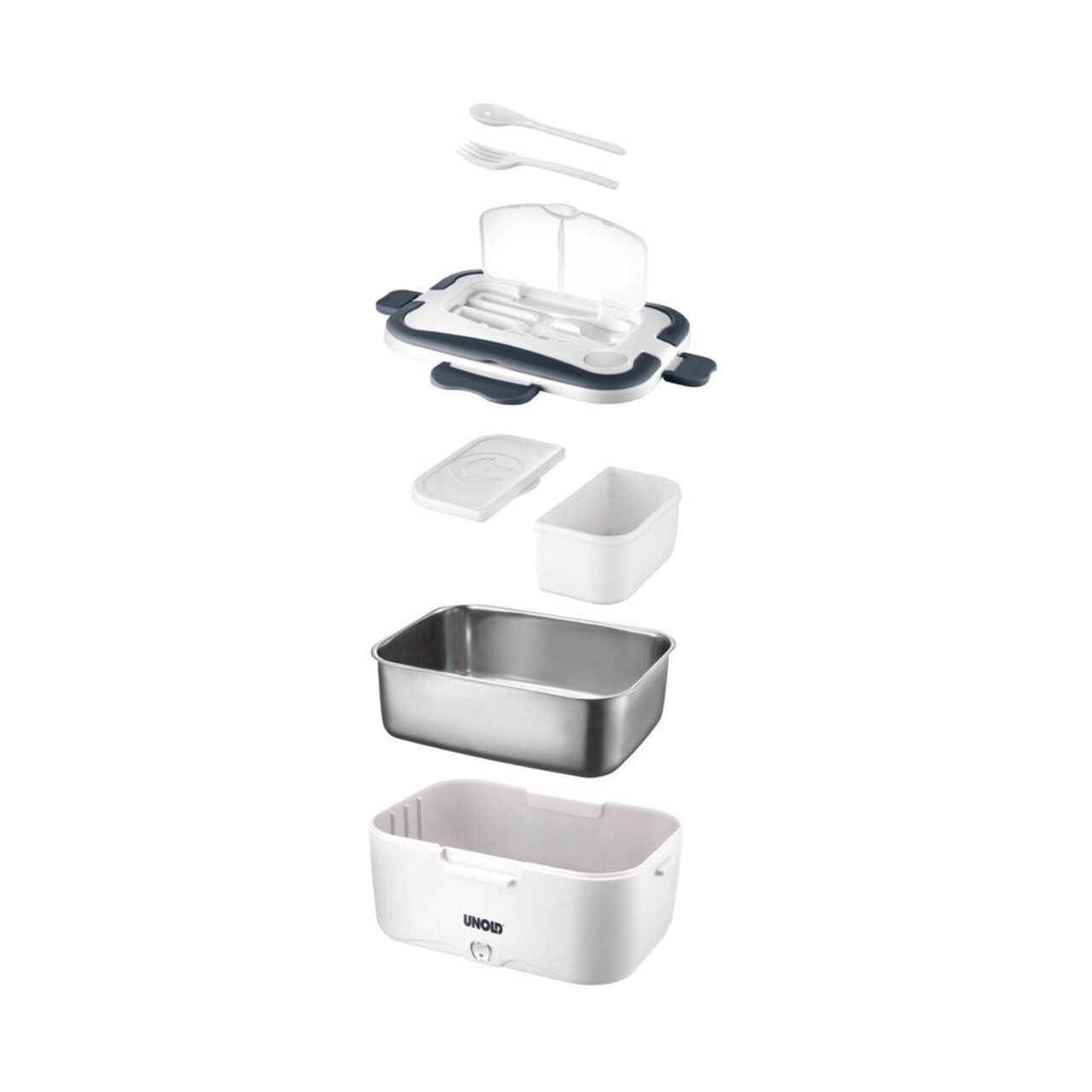 Caserola electrica cu 2 tacamuri, Unold, 1.5 L,  35 W - imagine 2
