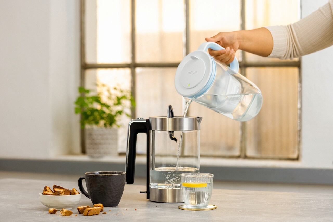 Cana filtranta din sticla, BRITA, 2,5 L, Maxtra PRO (lightblue) - view 5
