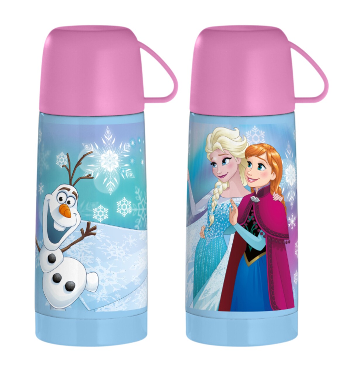 Termos Frozen, Disney, 320 Ml, Inox, Albastru