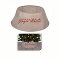 Husa suport pentru brad Jingle Bells, 40/60x25 cm, poliester