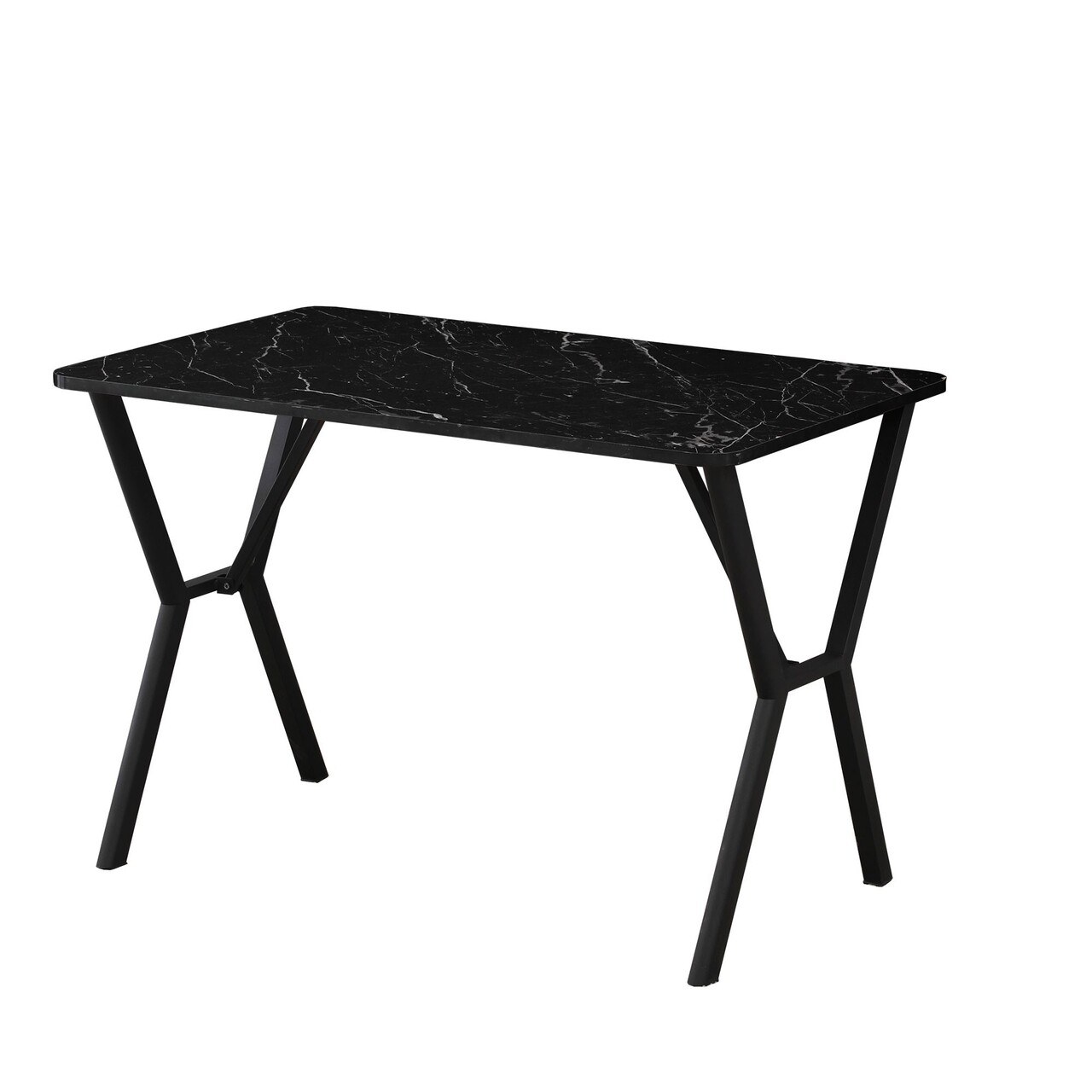 Masa, Hanah Home, Elma 110, 110x74x70 cm, Negru - view 3
