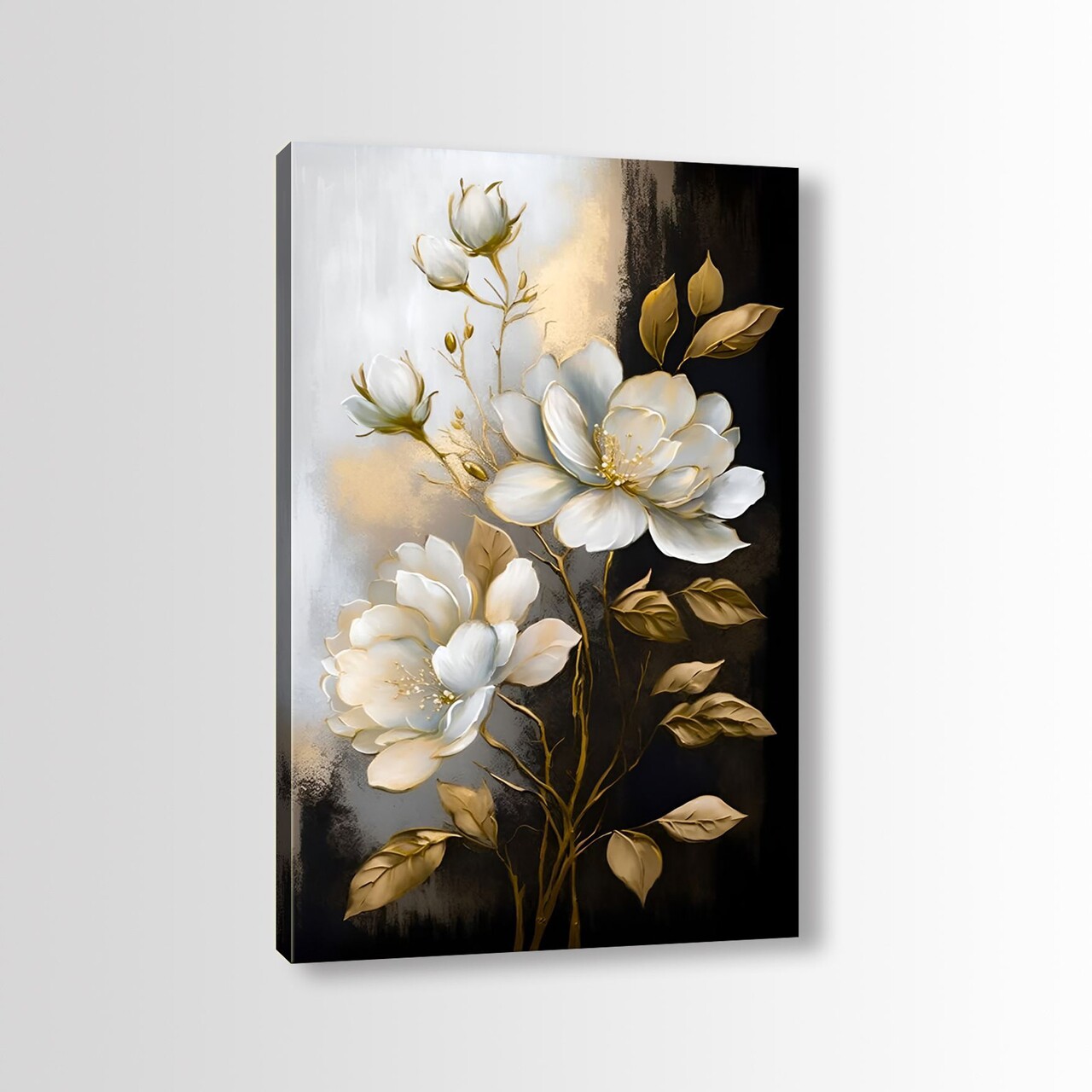 Tablou decorativ, KNV10086, Cadru: 100% LEMN (grosime: 3 cm), Multicolor - view 2