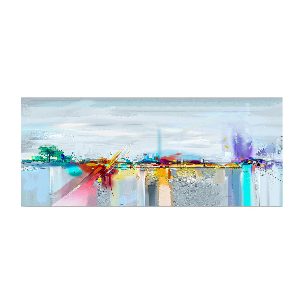 Tablou decorativ, YTY1041141790_50120, Cadru: 100% LEMN (grosime: 3 cm), Multicolor - view 4