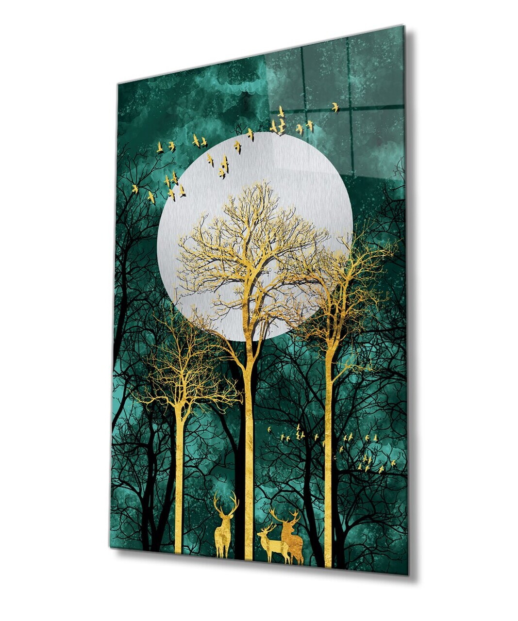 Tablou decorativ, 0833, Dimensiuni: 46 x 72 cm, Multicolor — imaginea 2