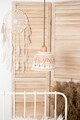 Lustra Radacini Laleaua alba, Deco Republic, E27, 1x60W, ceramica autentica Corund
