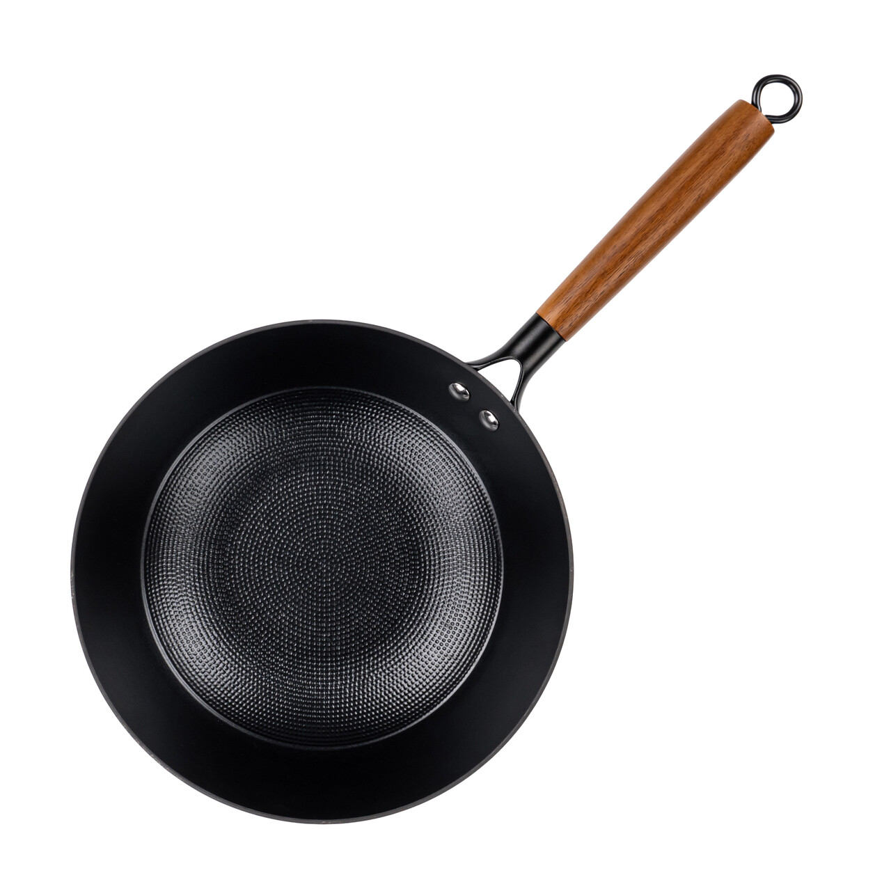 Tigaie Wok, Luigi Ferrero, Tika FR-2855WH, 28x8 cm, fonta - imagine 2