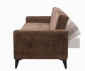 Canapea extensibila Cinar, Pandia Home, 209x80x80 cm, lemn, maro