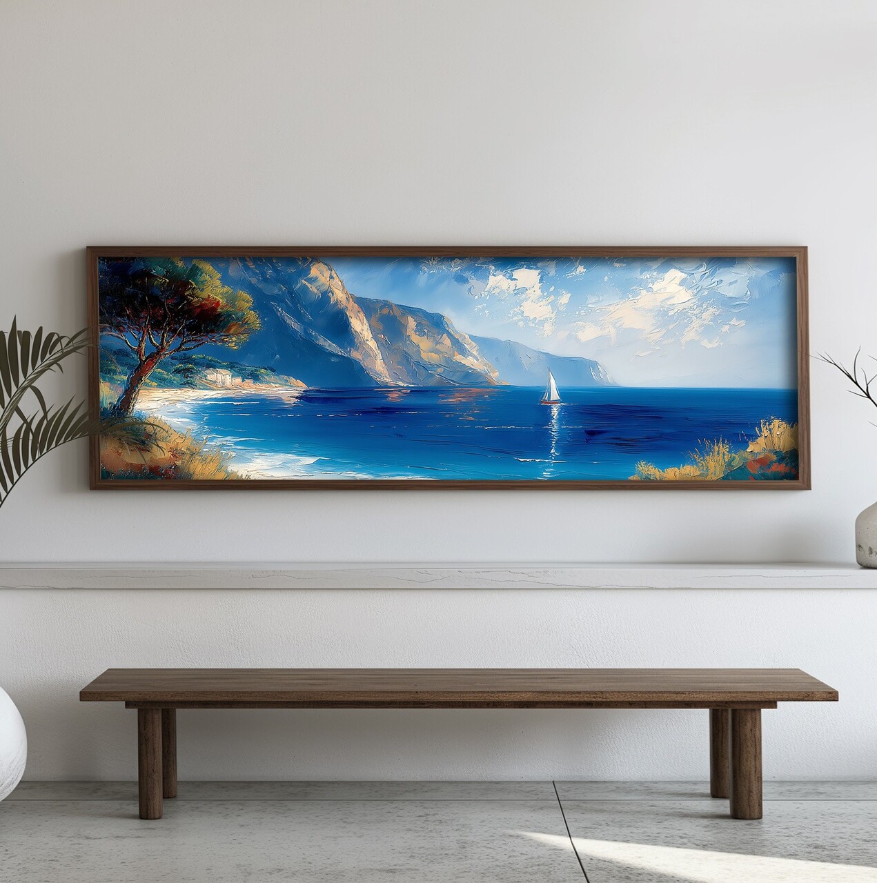 Tablou decorativ EMR055 Lemn Multicolor