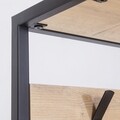 Cuier Nomad Portmanto, Decortie, 78x30x182 cm,bej/negru