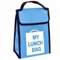 Geanta pentru pranz My lunch bag, 10 x 18 x 24 cm, poliester, albastru