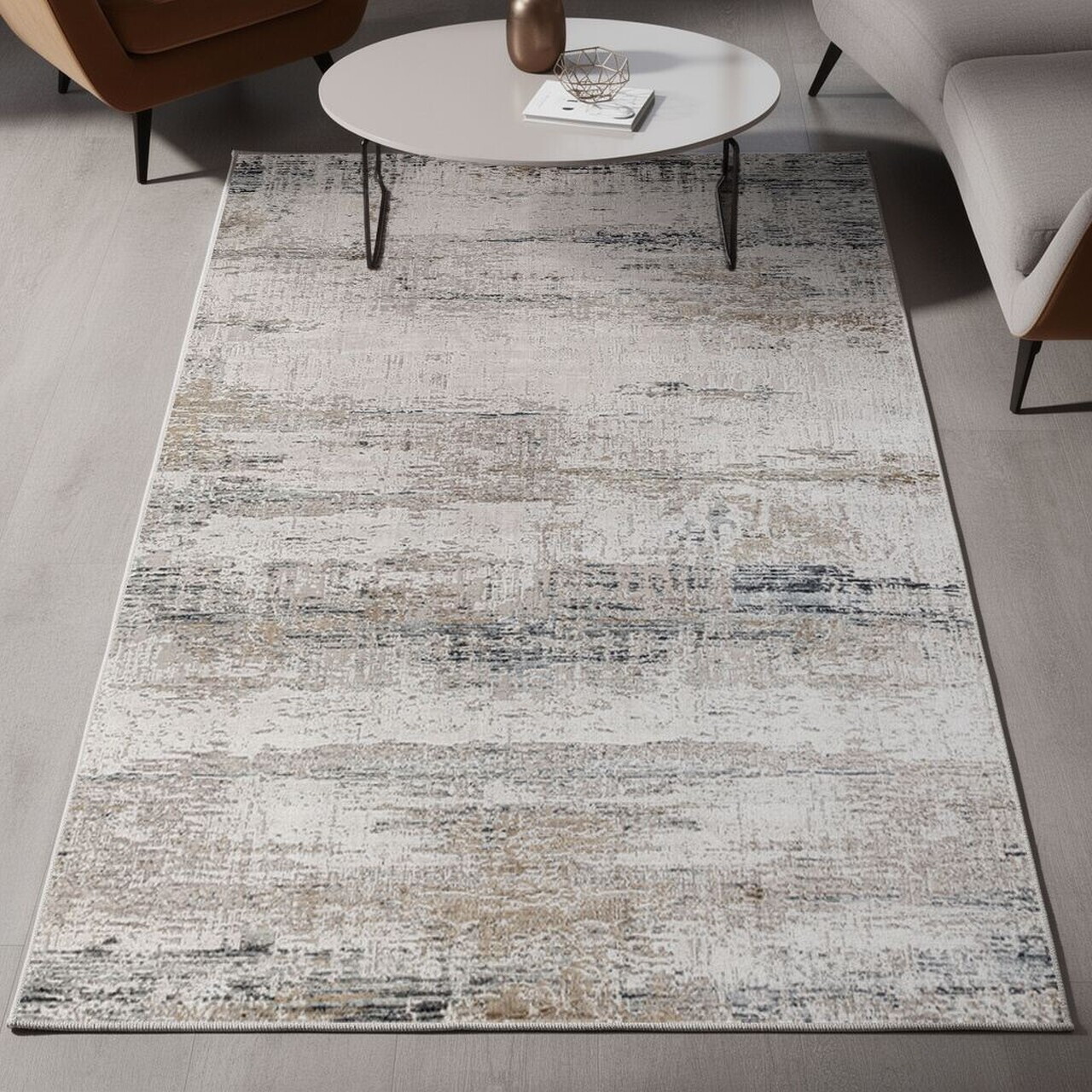 Covor Eexfab446 80x300 cm Poliester Multicolor