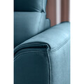 Coltar extensibil stanga 4 locuri ELTAP, LT-38SAV, Noble, 255x201x100 cm, lemn/poliester, albastru inchis
