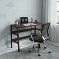 Birou, Hanah Home, CPT4837-125, 125x75x60 cm, PLACAJ CARPEN, Maro