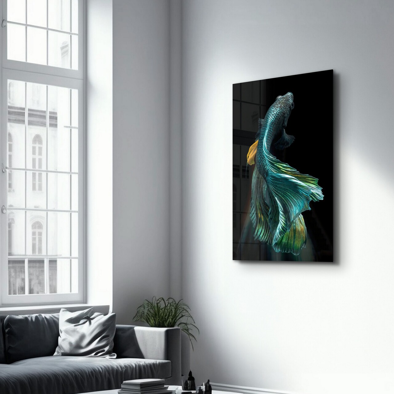 Tablou decorativ, CAM-1093, Dimensiuni: 46 x 72 cm, Multicolor - view 4