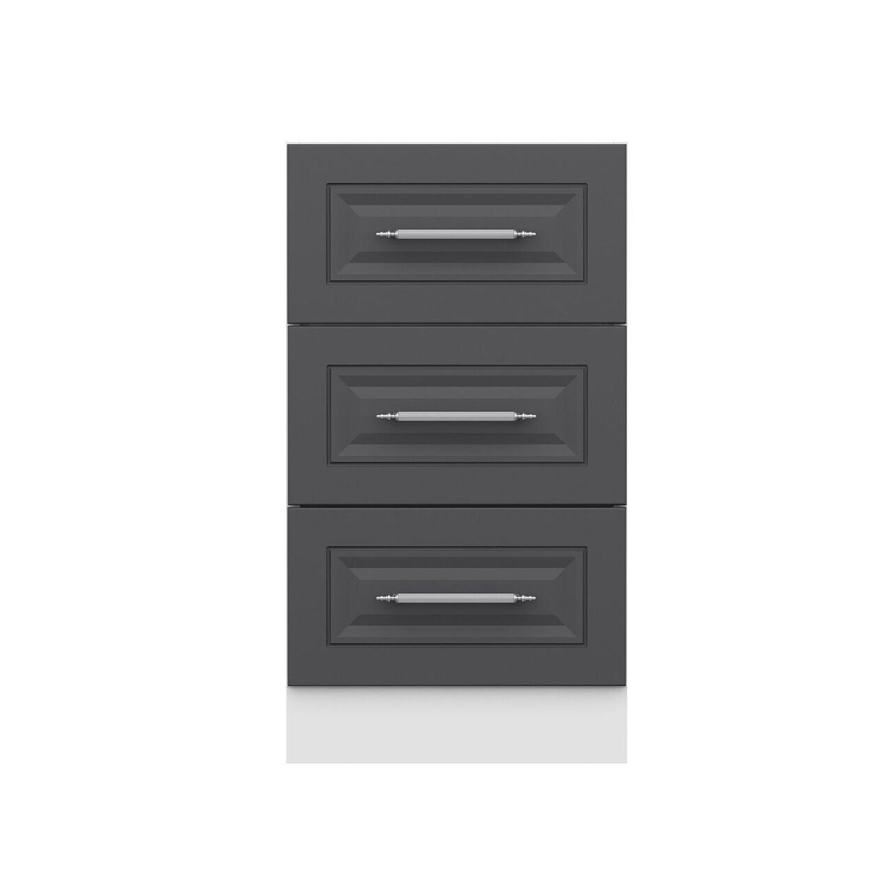 Dulap pentru bucatarie, Hanah Home, Minar, 45x87x58 cm, Alb / Antracit