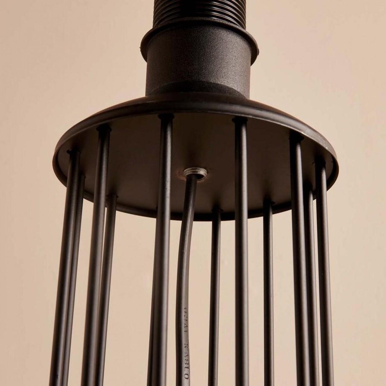 Lampadar, L'essentiel Maison, 780SGN3543, Alb/Negru - view 3