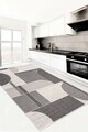 Covor, CLR-7199-MUTFAK-41, 60x150 cm, Poliester, Gri
