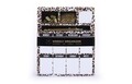Organizator saptamanal si accesorii, Pattern Black Gold, Tri-Coastal Design