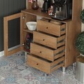 Dulap multifunctional, Comforty, Grano 96, Stejar caucazian