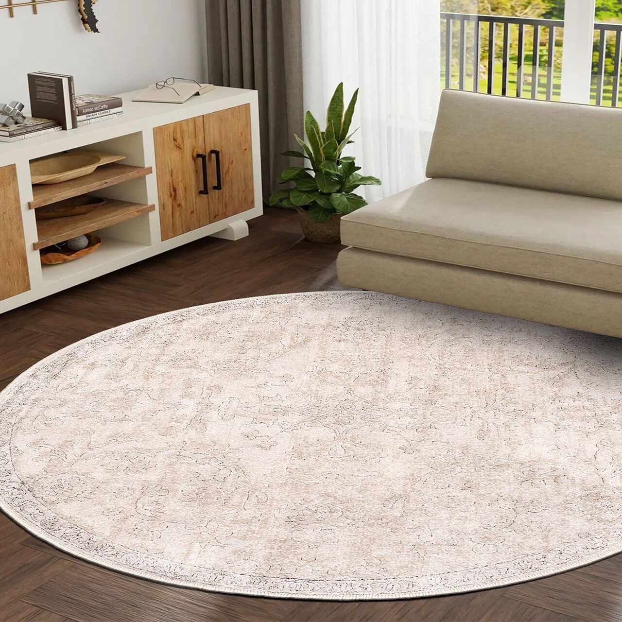 Covor (180 x 180), Cool-Fr21, 180x180 cm, Bej - view 3