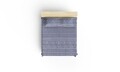 Patura, 130x170 cm, 100% bumbac, Etno, Viaden, albastru
