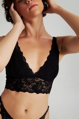 Bustiera, 556BRL1405 – M, Bralet, 88% poliamida/12% elastan, Negru Bralet