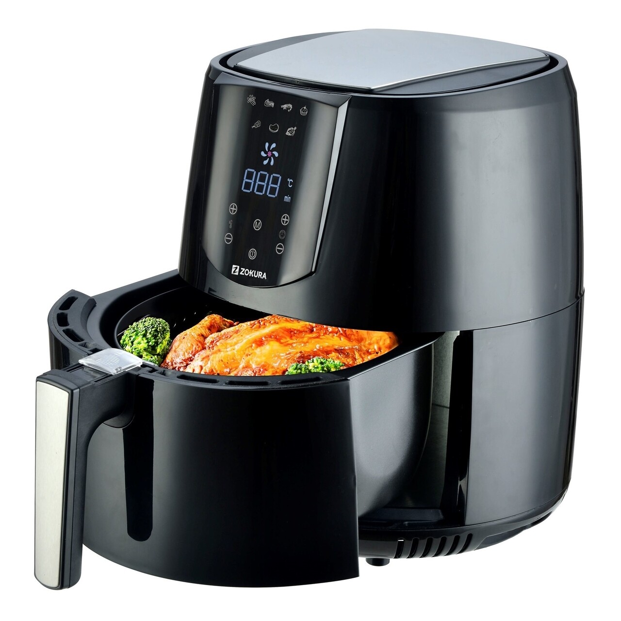 Friteuza cu aer cald, Zokura, 3.2 L, 1400 W - view 4
