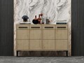 Consola, Odessa, Stria, 120x30x75 cm, PAL, Maro