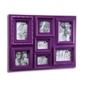 Rama foto Melody, Versa, 7 fotografii, 47x53 cm, plastic, violet