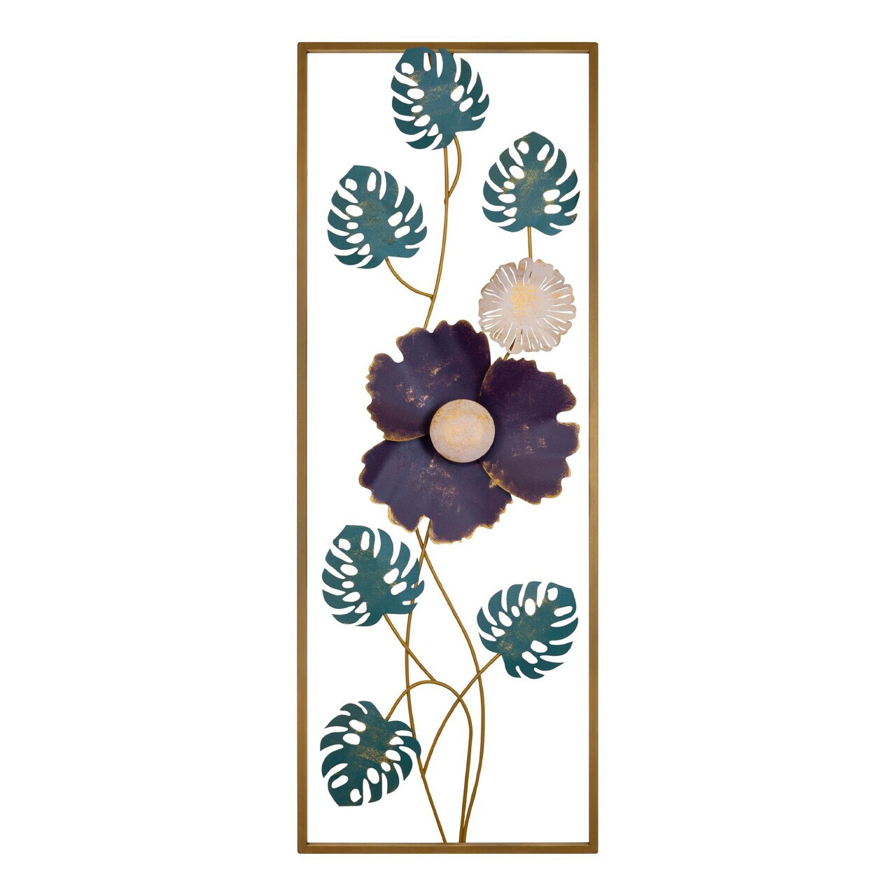 Decoratiune de perete, Gus, Metal, Grosime: 0,6 mm, Multicolor — imaginea 6