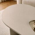 Masuta de cafea, Nordure, Sable, 119x40x60 cm, PAL, Bej