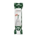 Set 10 saci de gunoi, Brabantia, PerfectFit, marimea R, 36 L, nailon, alb