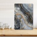 Tocător de sticlă, Hermia, 400FLR1108, Curățare ușoară, Multicolor