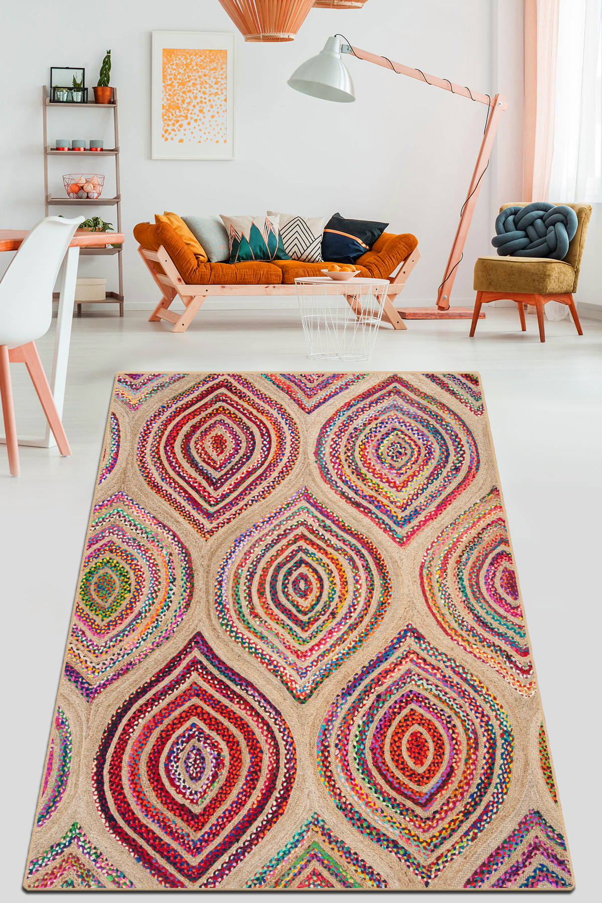 Covor, Cavita, 100x150 cm, Multicolor