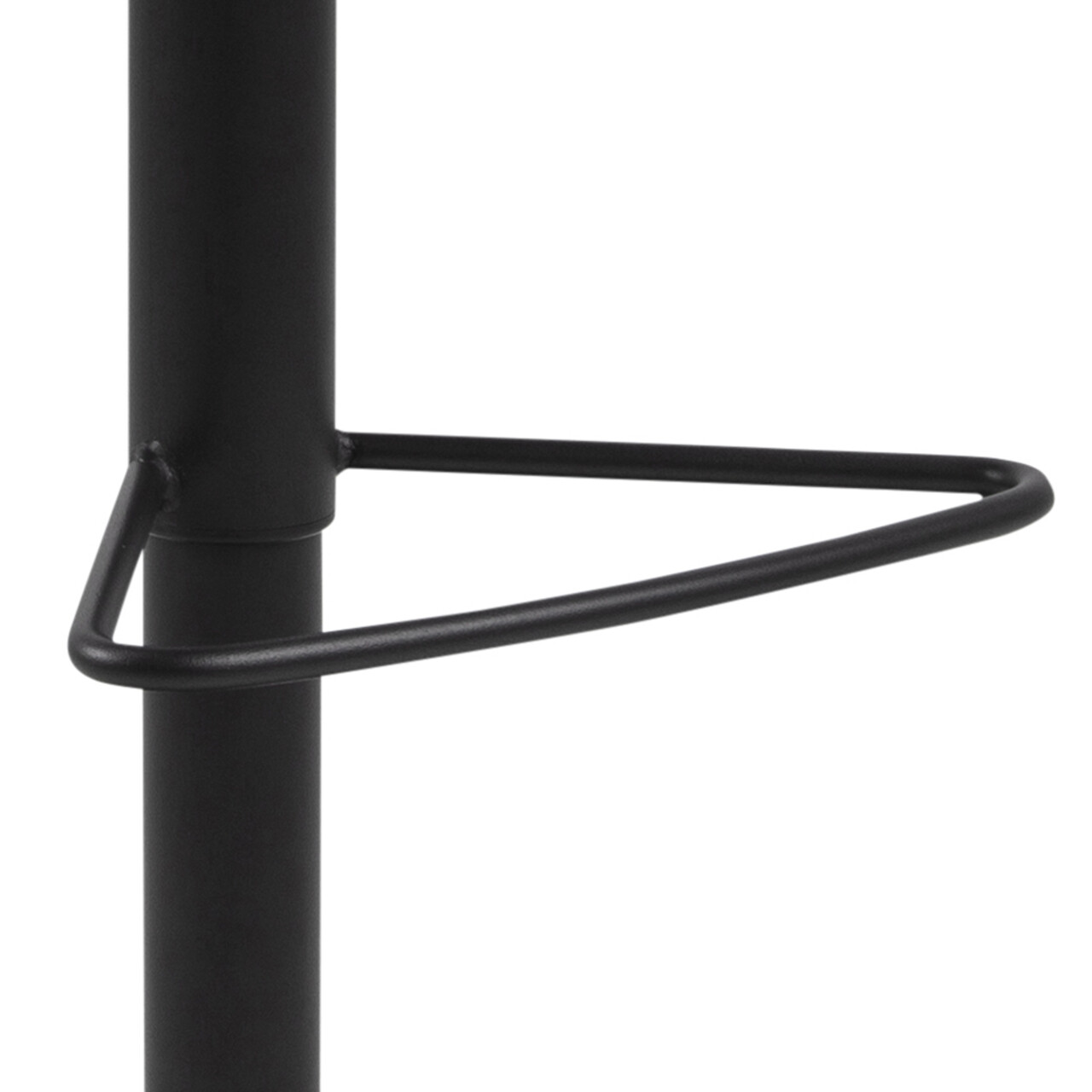 Scaun de bar Kimmy, Actona, 50x46x110.5 cm, rotativ, poliester/otel, antracit - view 4