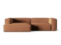 Coltar modular stanga 4 locuri, Nuria-88, Micadoni Home, 292x147x72 cm, catifea, miere
