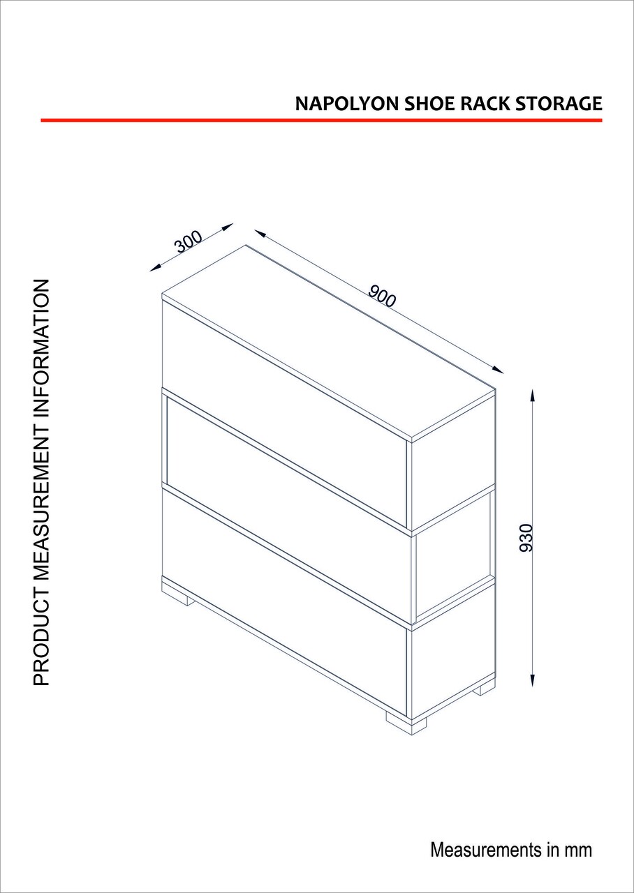 Pantofar Napolyon, Furny Home, 90x30x93 cm, alb/maro