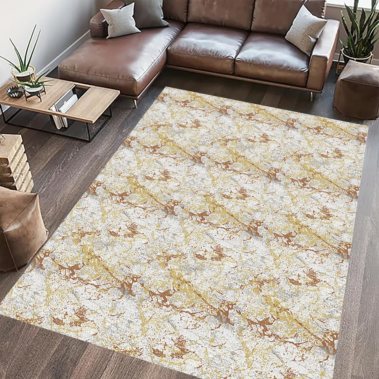 Covor cu print, Oak, Heinner, 200x300 cm, poliester, multicolor