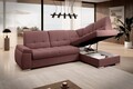Coltar extensibil dreapta 3 locuri ELTAP, RT-24VE, Sado, 272x192x95 cm, lemn/poliester, roz inchis