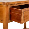 Consola Creaciones Meng, 95x78x41 cm, lemn de pin, maro
