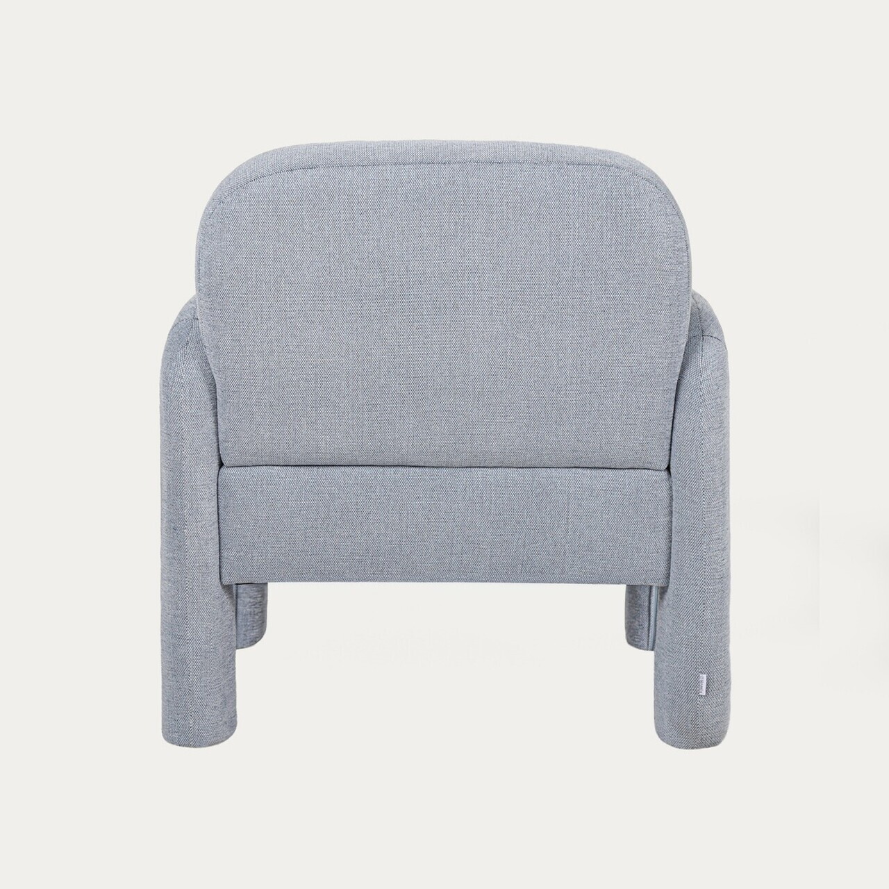 Fotoliu Alviro, Homla, 78x76x81 cm, MDF/poliester, albastru deschis — imaginea 6