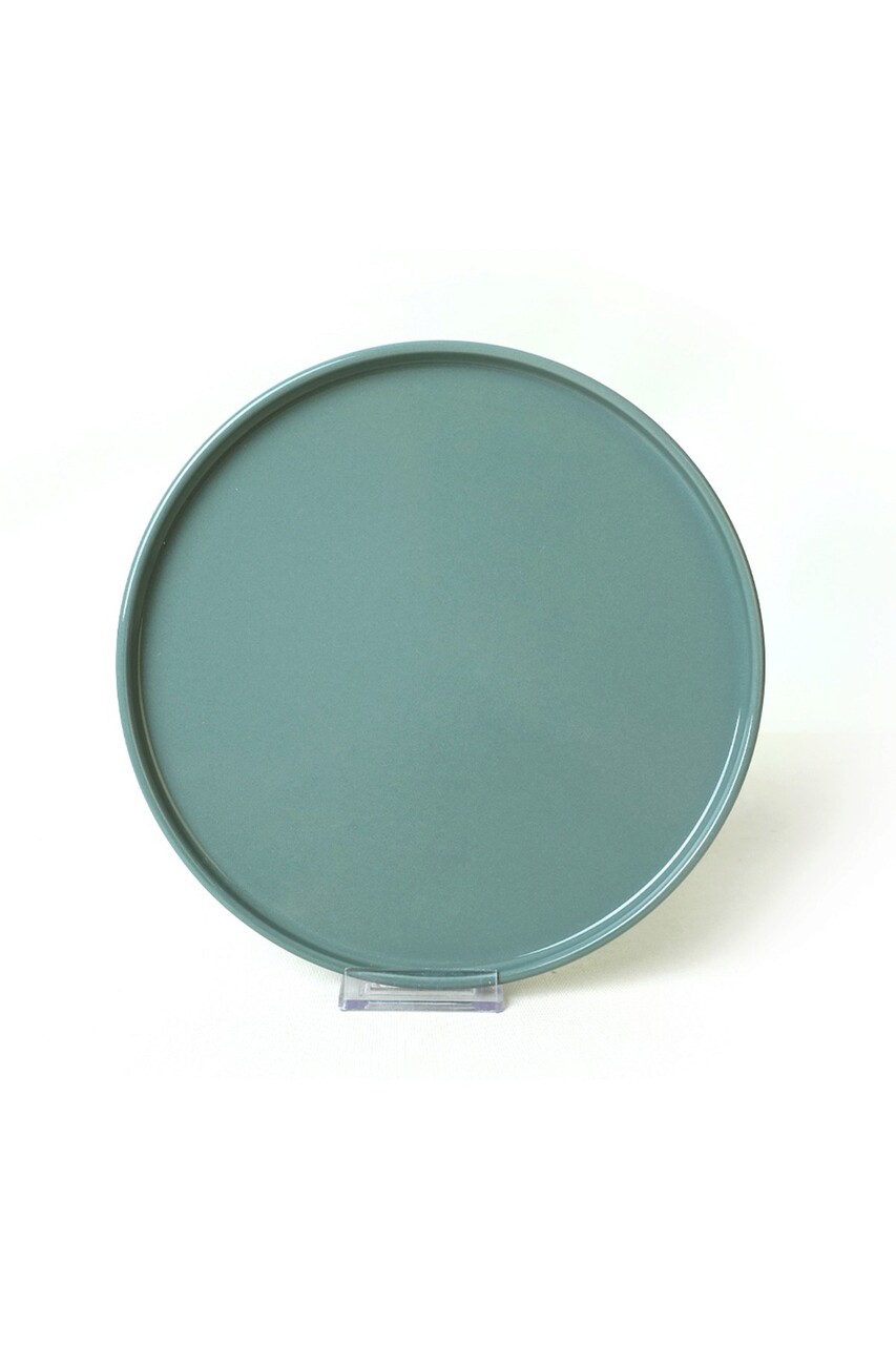 Set platouri servire, Keramika, 275KRM2113, Ceramica , Nu absoarbe apa, Verde