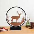 Lampa de masa, Shadow, 526SHD1137, Metal, Negru/Cupru