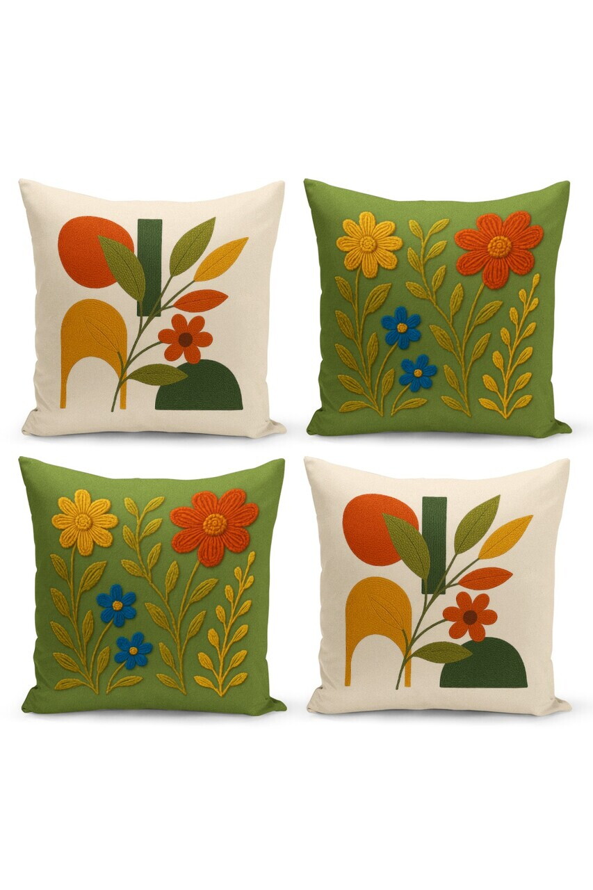 Set fete de perna, Artpnchset4-11, Poliester, Multicolor — imaginea 3