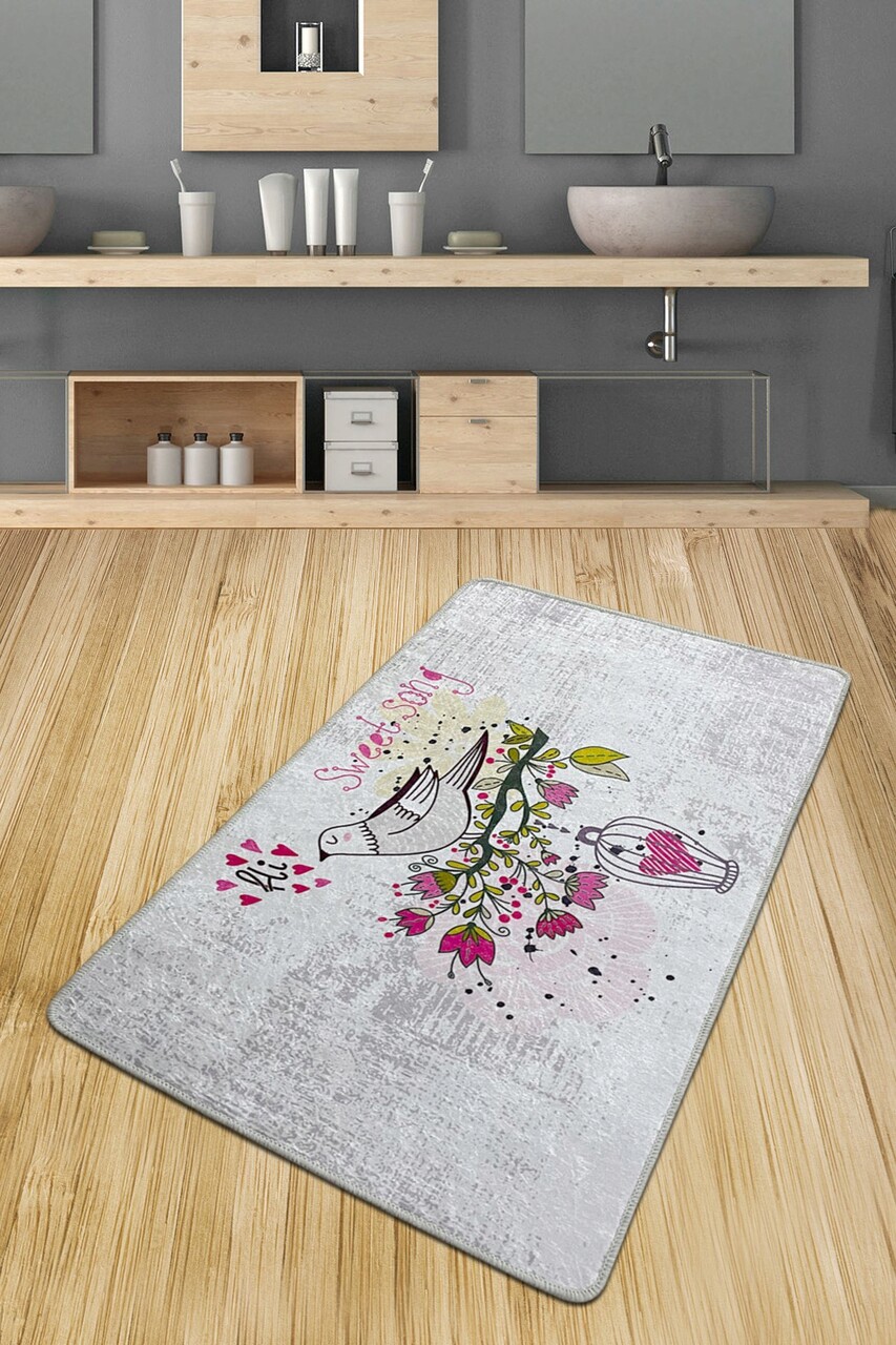 Covoras de baie L'essentiel Maison Songs Djt (70 x 120) 70x120 cm Poliester Multicolor