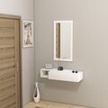 Bufet, Arnetti, Vien, 82x15 cm, PAL, Alb