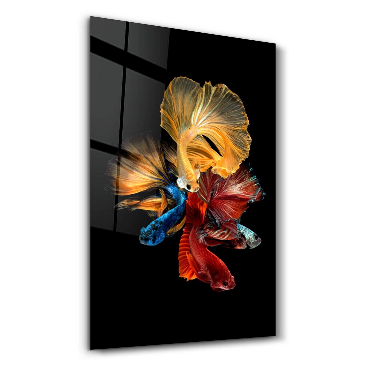 Tablou decorativ, OGLS-8090, Dimensiuni: 46 x 72 cm, Multicolor — imaginea 5