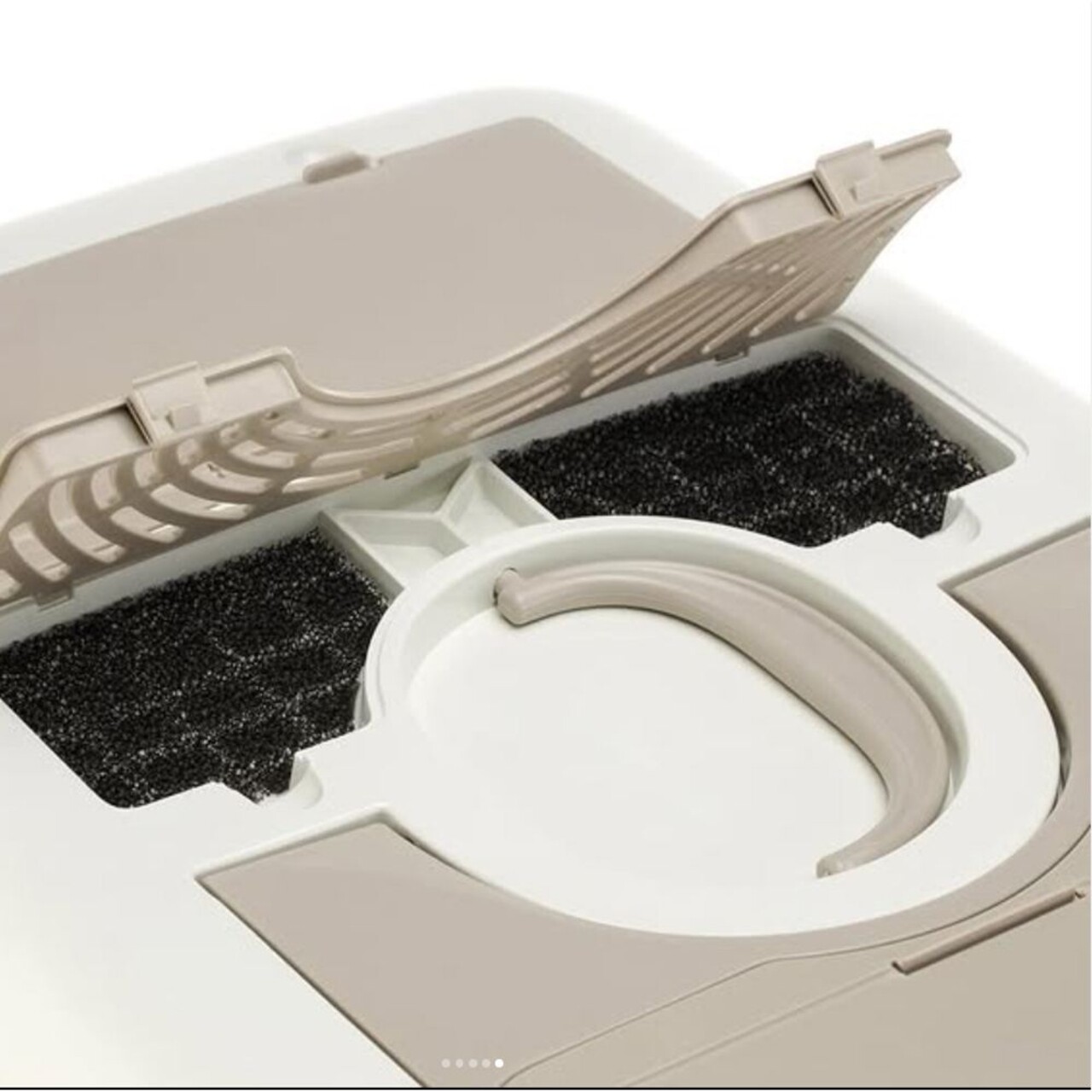 Litiera pentru pisici, Paws &amp; Whiskers, 5092-5, Plastic, Gri - view 4