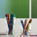 Set pahare, Hermia, 990LAV1218, Sticla, Pahar mare: Înălțime: 13 cm / 340 ml (6 bucăți), Transparent